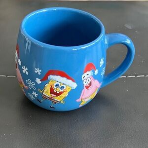 Blue SpongeBob Christmas Mug 2018